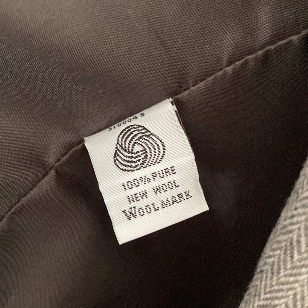 Classic Pendleton Gray Wool Blazer - Euc - image 5